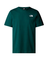 T-Shirt Uomo The North Face Box Nse Verde