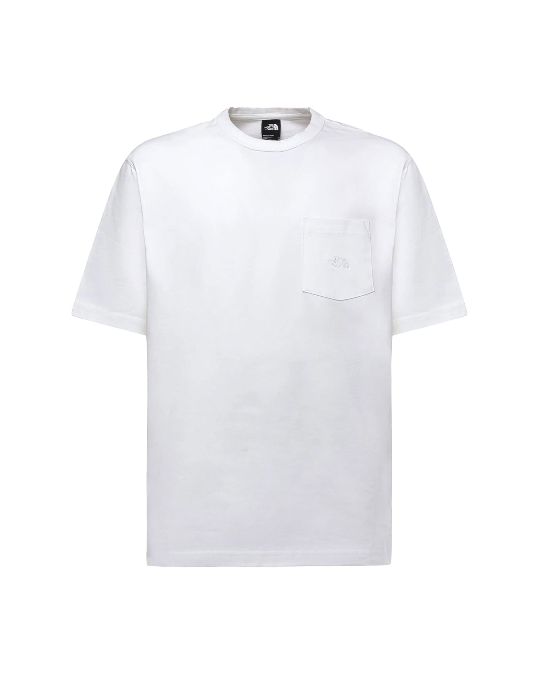 T-Shirt Uomo The North Face Dome Relaxed Ss Pocket Tee Bianco