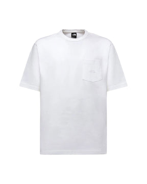T-Shirt Uomo The North Face Dome Relaxed Ss Pocket Tee Bianco