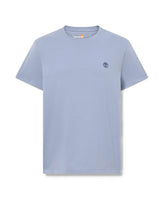 T-Shirt Uomo Timberland Dunstan River Short Sleeve Celeste Stone Wash