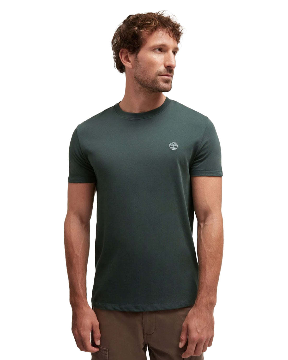 T-Shirt Uomo Timberland Dunstan River Short Sleeve Tee Green Gables
