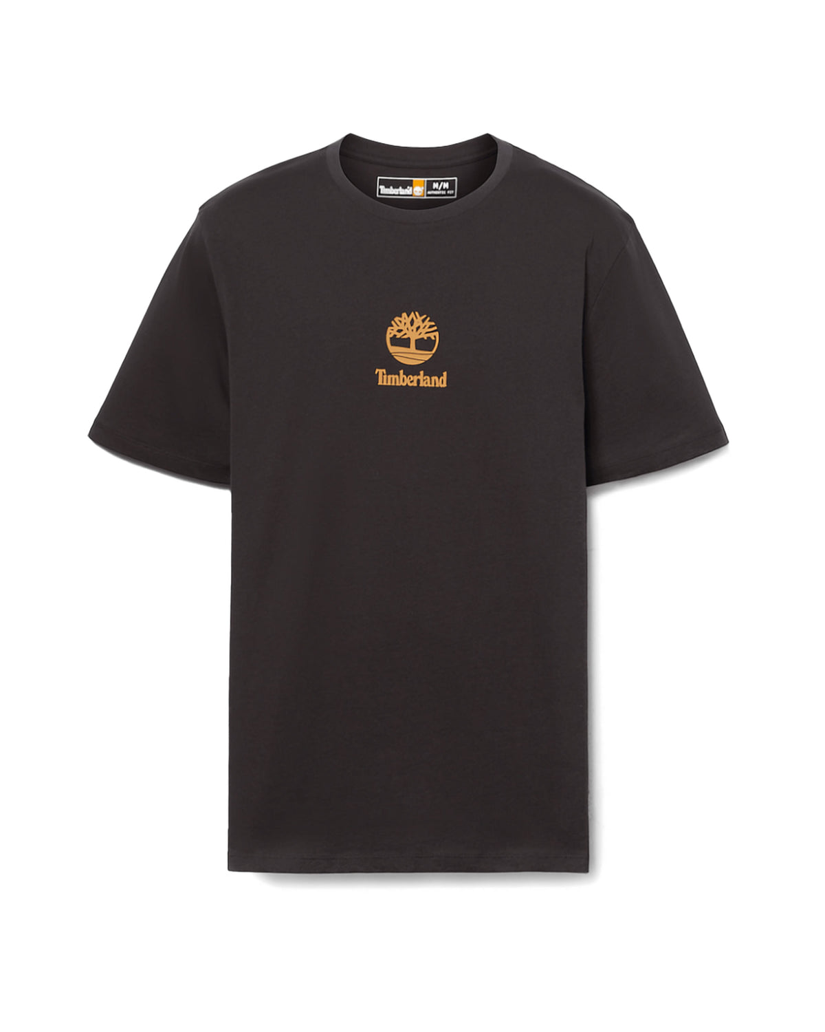 T-Shirt Uomo Timberland Print Stack Logo Short Sleeve Tee Black