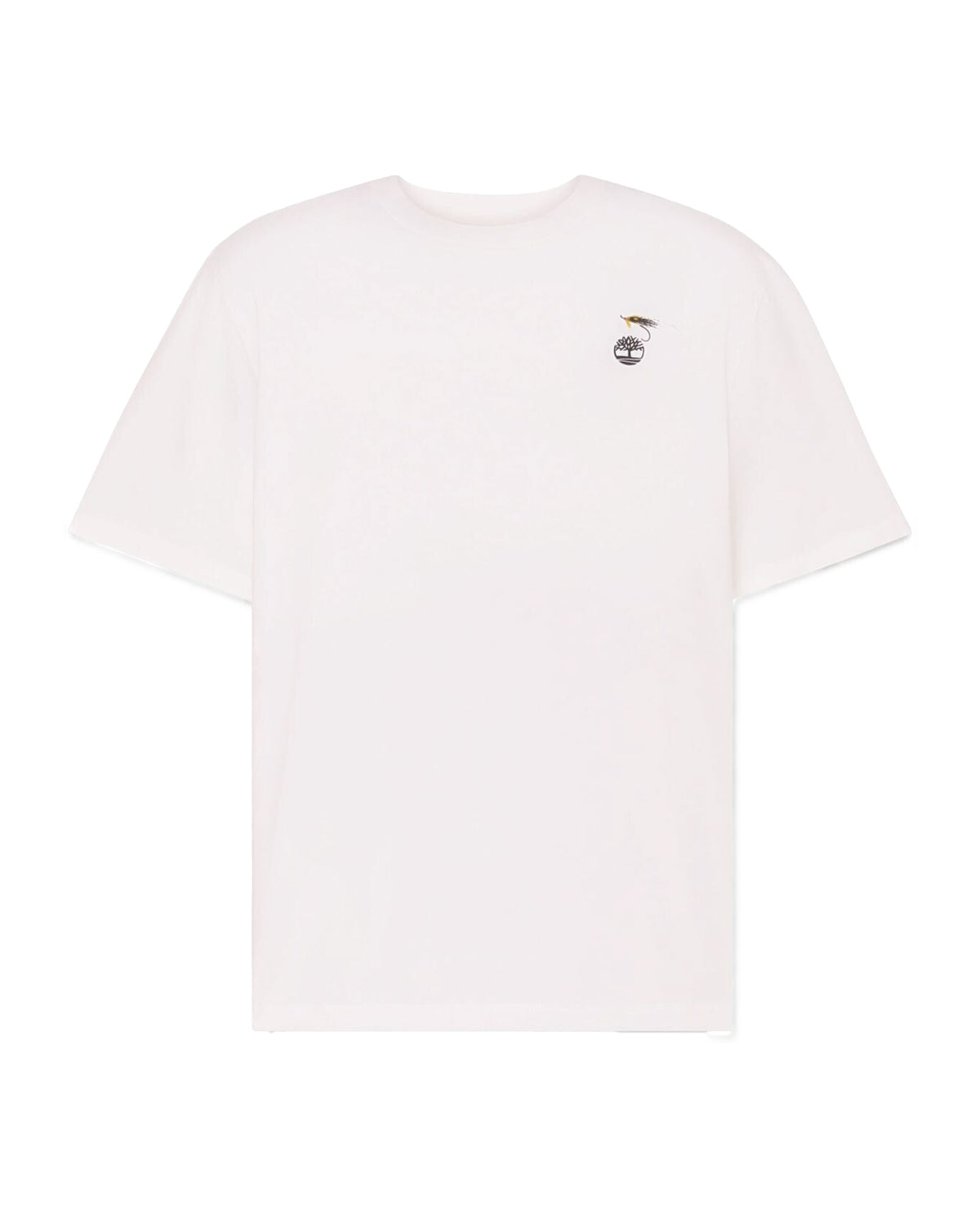 T-Shirt Uomo Timberland Slogan tee Bianco