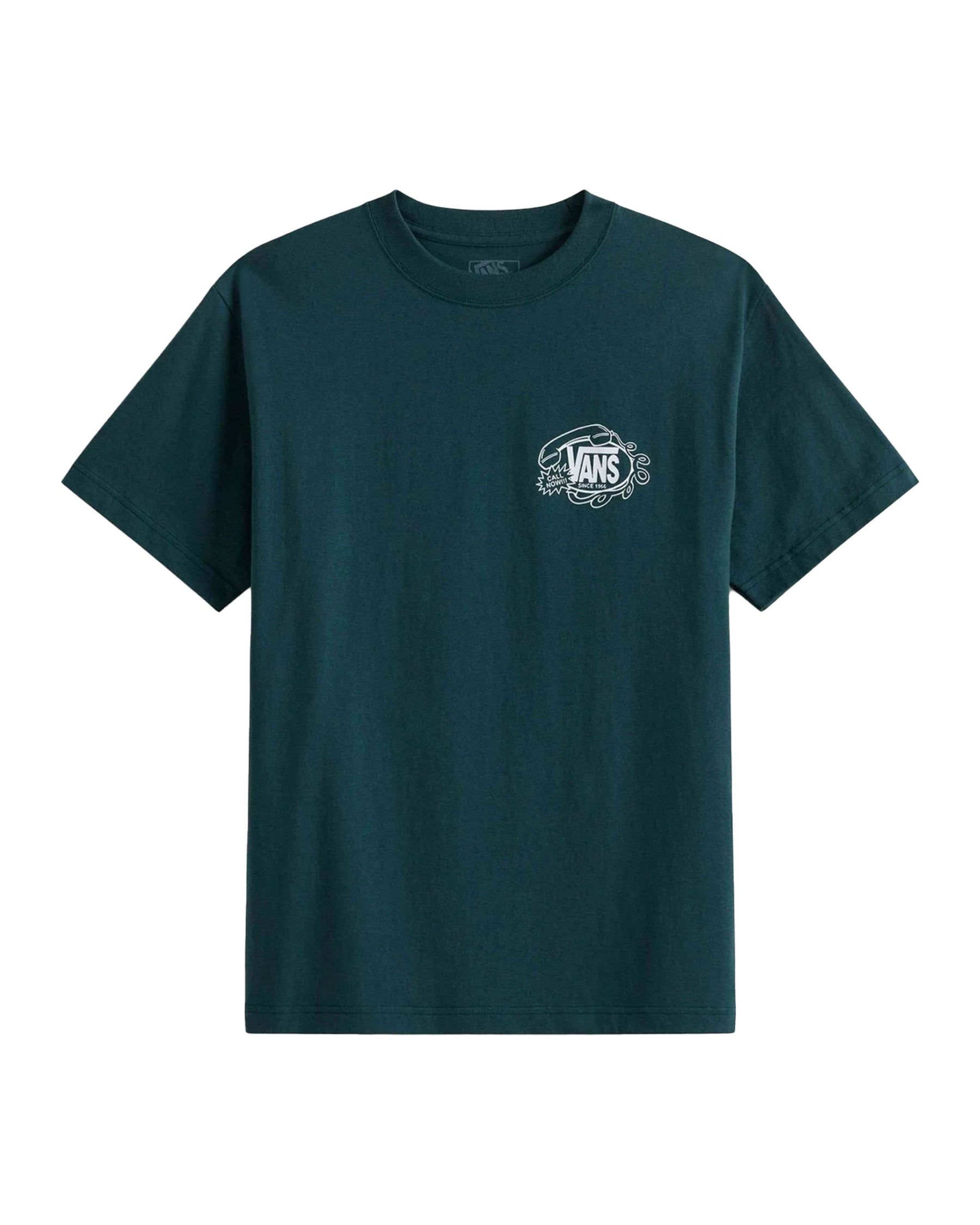 T-Shirt Uomo Vans Hot Line Verde