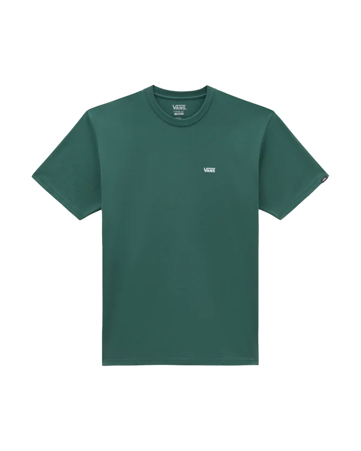 T-Shirt Uomo Vans Left Chest Logo Tee Bistro Green