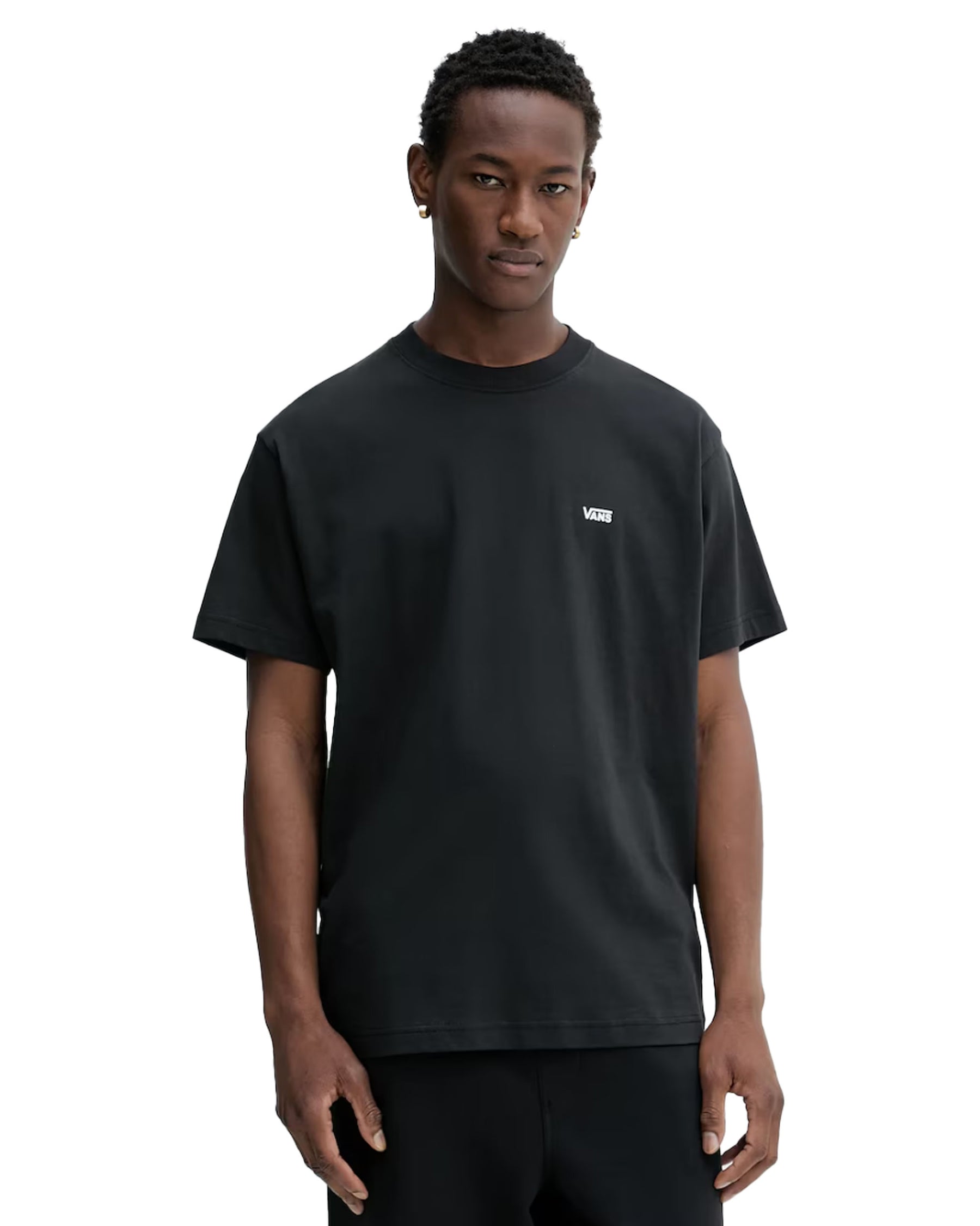 T-Shirt Uomo Vans Left Chest Nero