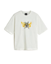 T-Shirt Uomo Vans Raw Instinct Fly Ss Mountain Essentials Marshmallow