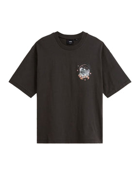 T-Shirt Uomo Vans Raw Instinct Thinker Ss Faded Black