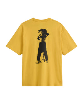 T-Shirt Uomo Vans Skate Atiba Haze Hug SS Spicy Mustard