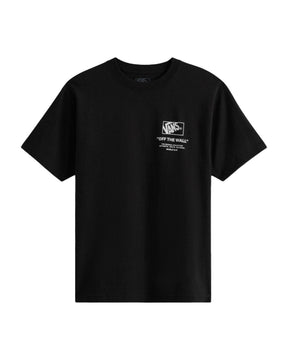 T-Shirt Uomo Vans Stacked Hi Nero