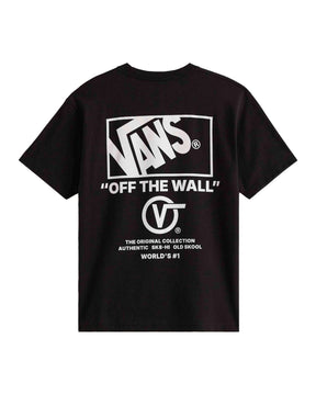 T-Shirt Uomo Vans Stacked Hi Nero