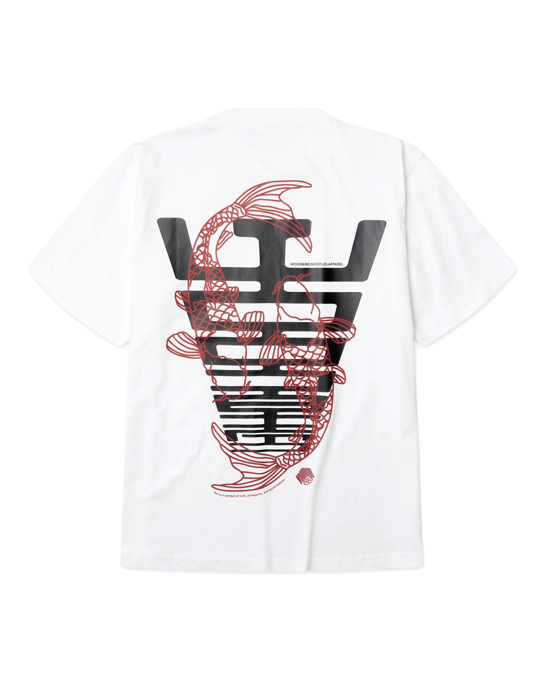 Woodbird WBBaine Carp Tee Men's T-Shirt White