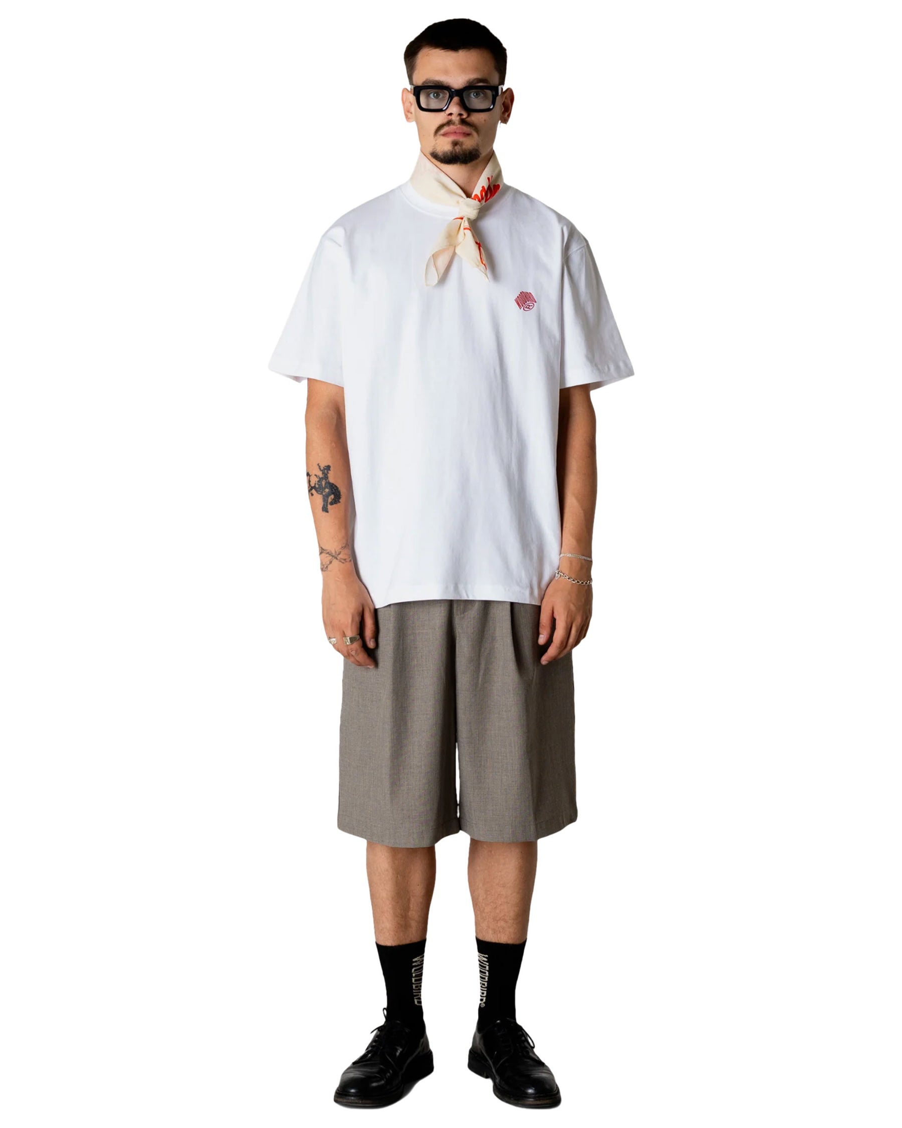 Woodbird WBBaine Carp Tee Men's T-Shirt White