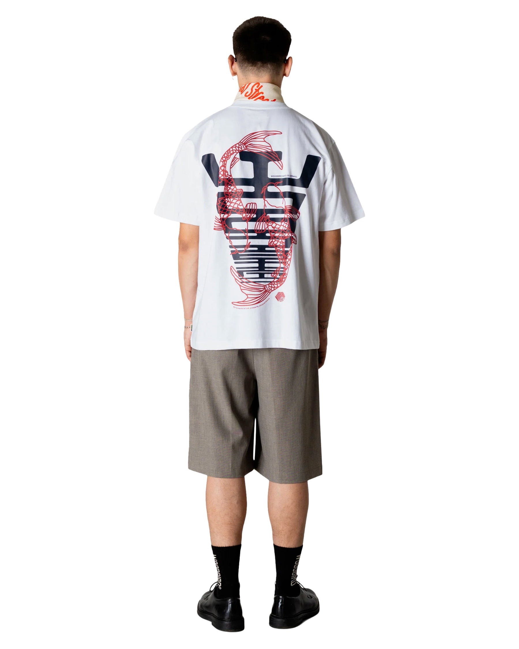 Woodbird WBBaine Carp Tee Men's T-Shirt White