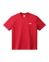 Vans Left Chest Men's T-Shirt Red