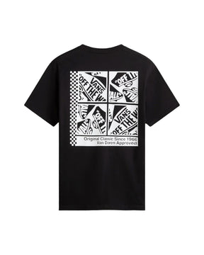 T-Shirt Vans Uomo Tech Box SS Tee Nero