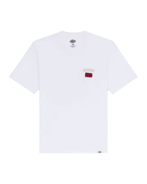 Man Tee Dickies Service Crew Ss White