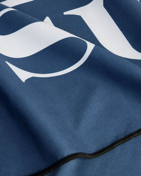 Beach Towel Sundek Big Logo Microfiber Blue