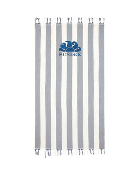 Sundek Jacquard Towel Navy