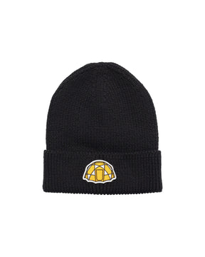 The North Face Beanie Logo Box Cuffed Beanie Tnf Black-Icon Patch