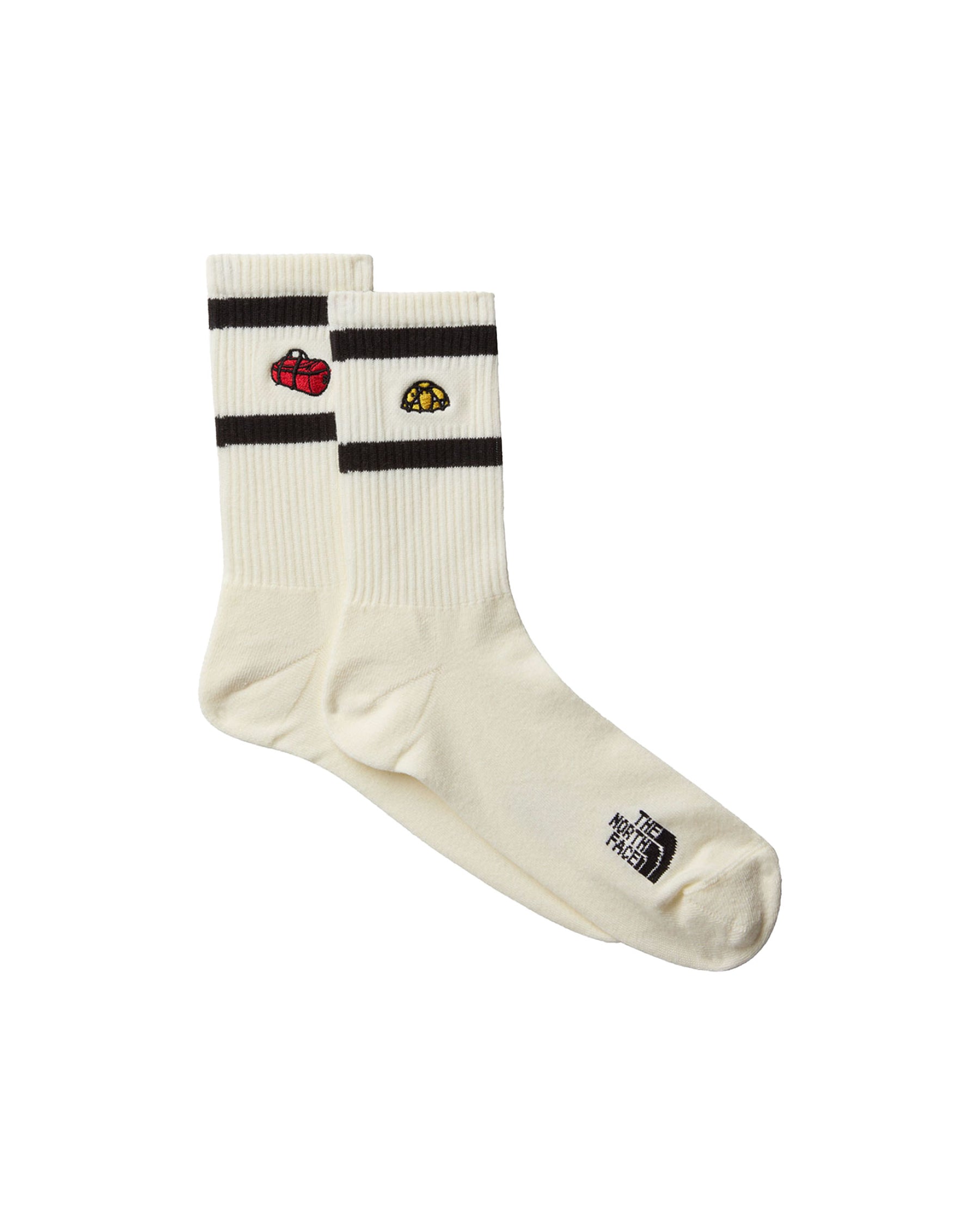 The North Face Everyday Crew Tnf Icons Sock 2 Paia Bianco