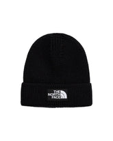 The North Face Logo Box Cuffed Beanie Nero