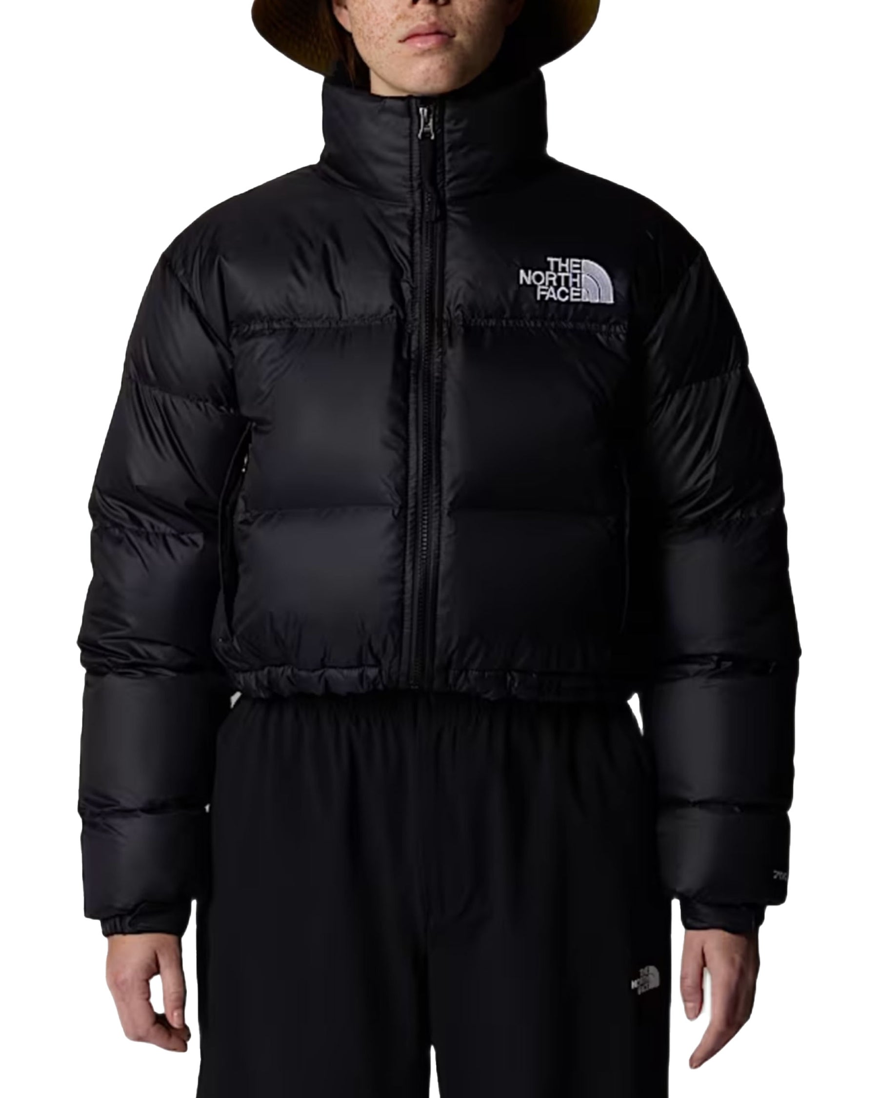 The North Face W Nuptse Short Jacket Nero