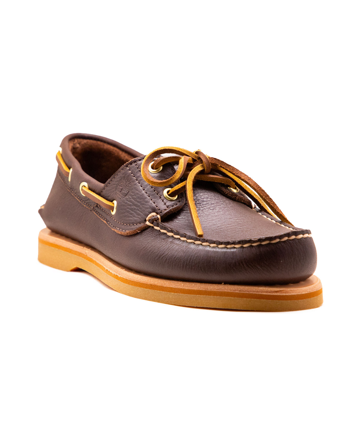 Timberland Crafted Boat Shoe Marrone Scuro Full Grain