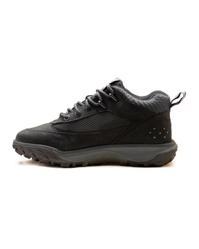 Timberland Motion 7 Mid Lace Up Waterproof Sneaker Black Nubuck