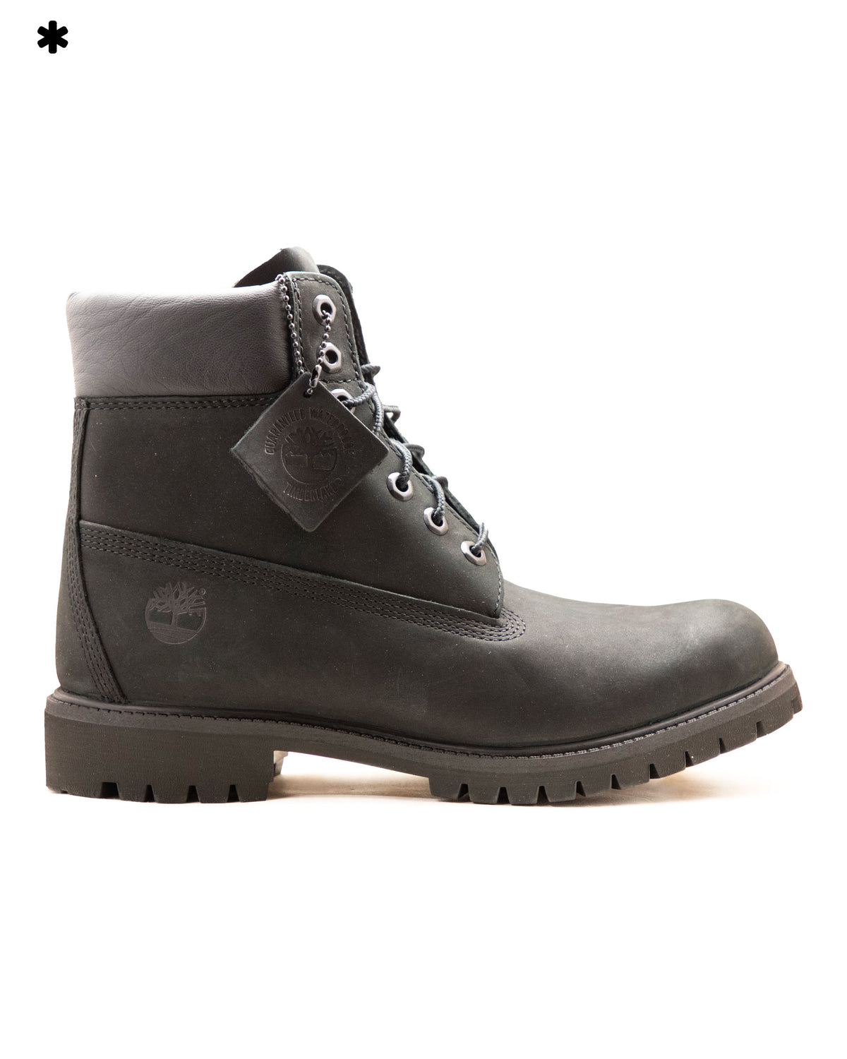 Timberland Premium 6 Inch Lace Up Waterproof Boot Black
