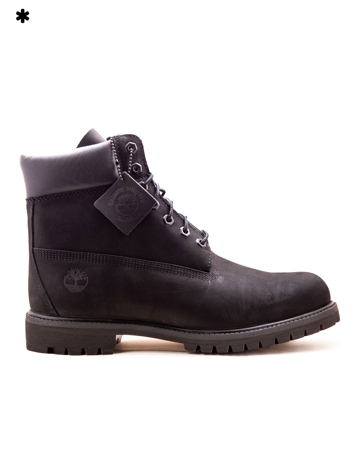 Timberland Premium 6 Inch Lace Up Waterproof Boot Black
