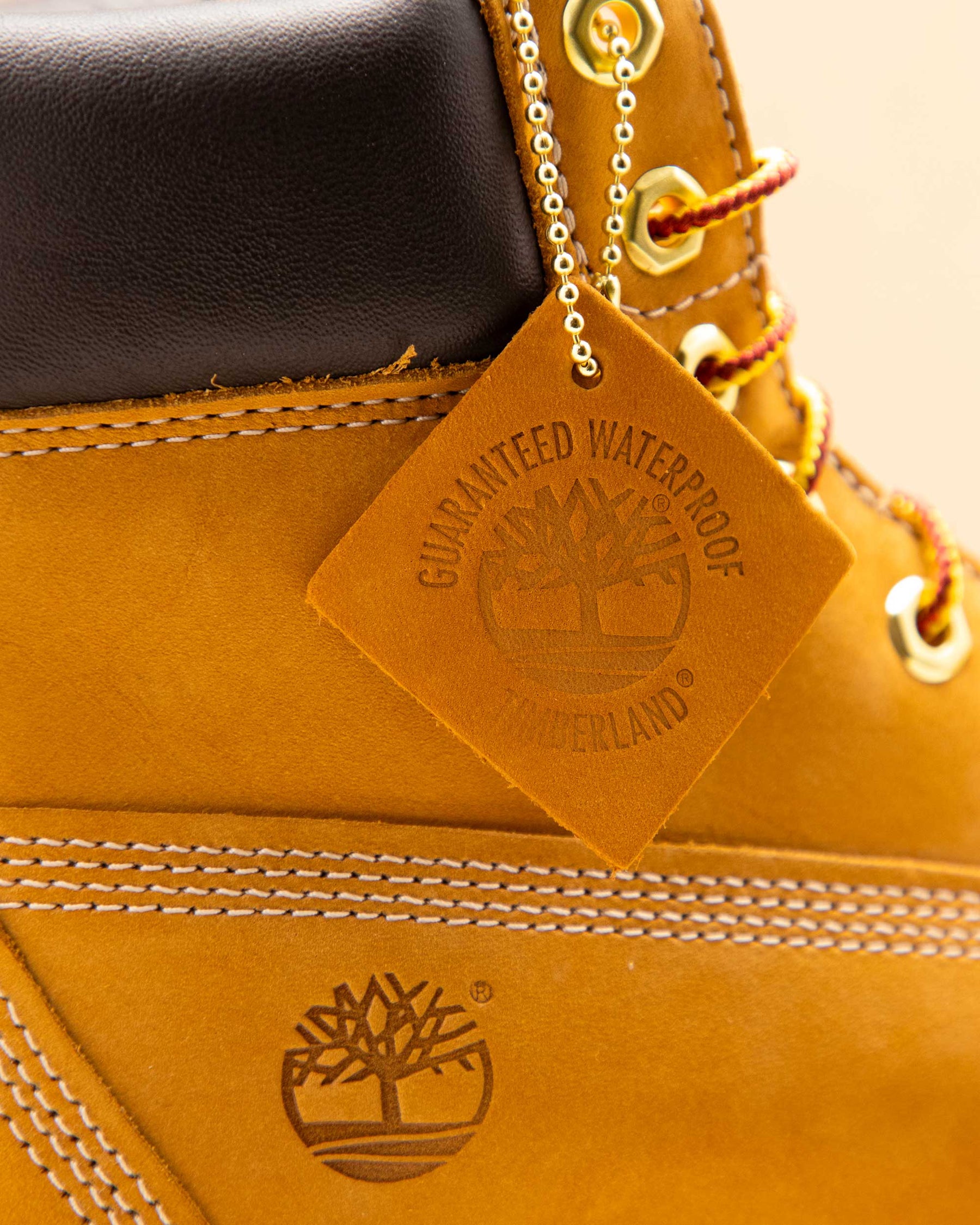 Timberland Premium 6 Inch Lace Up Waterproof Boot Wheat