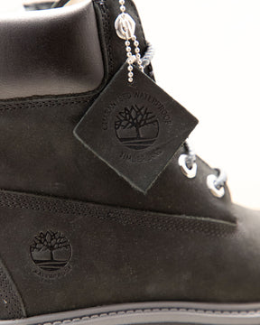 Timberland Stone Street 6 Inch Lace Up Waterproof Boot Jet Black