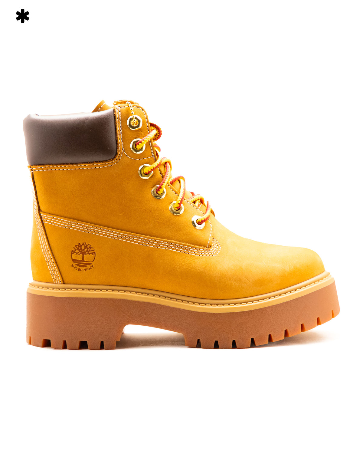 Timberland Stone Street 6 Inch Lace Up Waterproof Boot Wheat