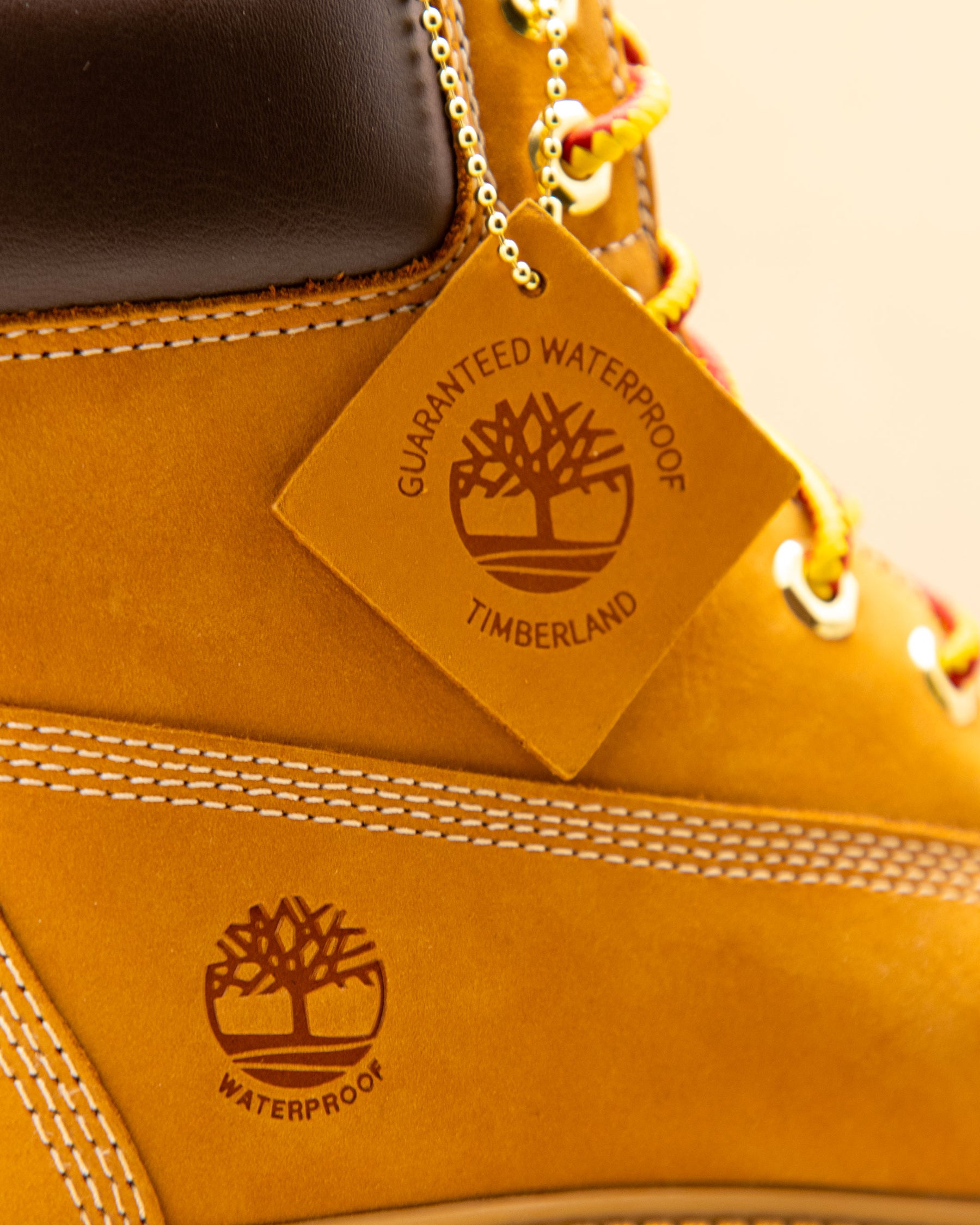 Timberland Stone Street 6 Inch Lace Up Waterproof Boot Wheat