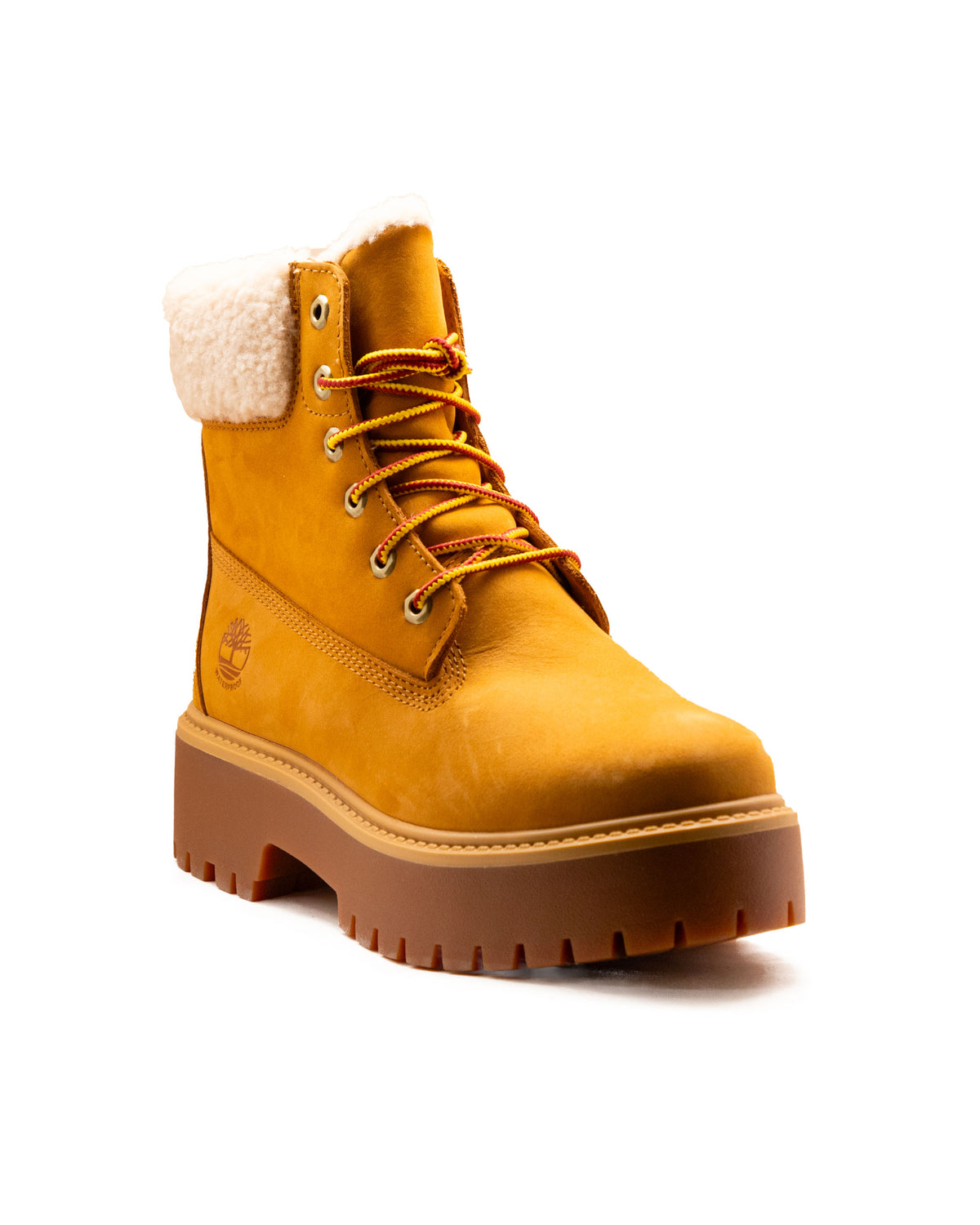 Timberland Stone Street Mid Warm Lined Waterproof Boot Wheat Nubuck