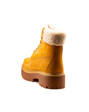 Timberland Stone Street Mid Warm Lined Waterproof Boot Wheat Nubuck