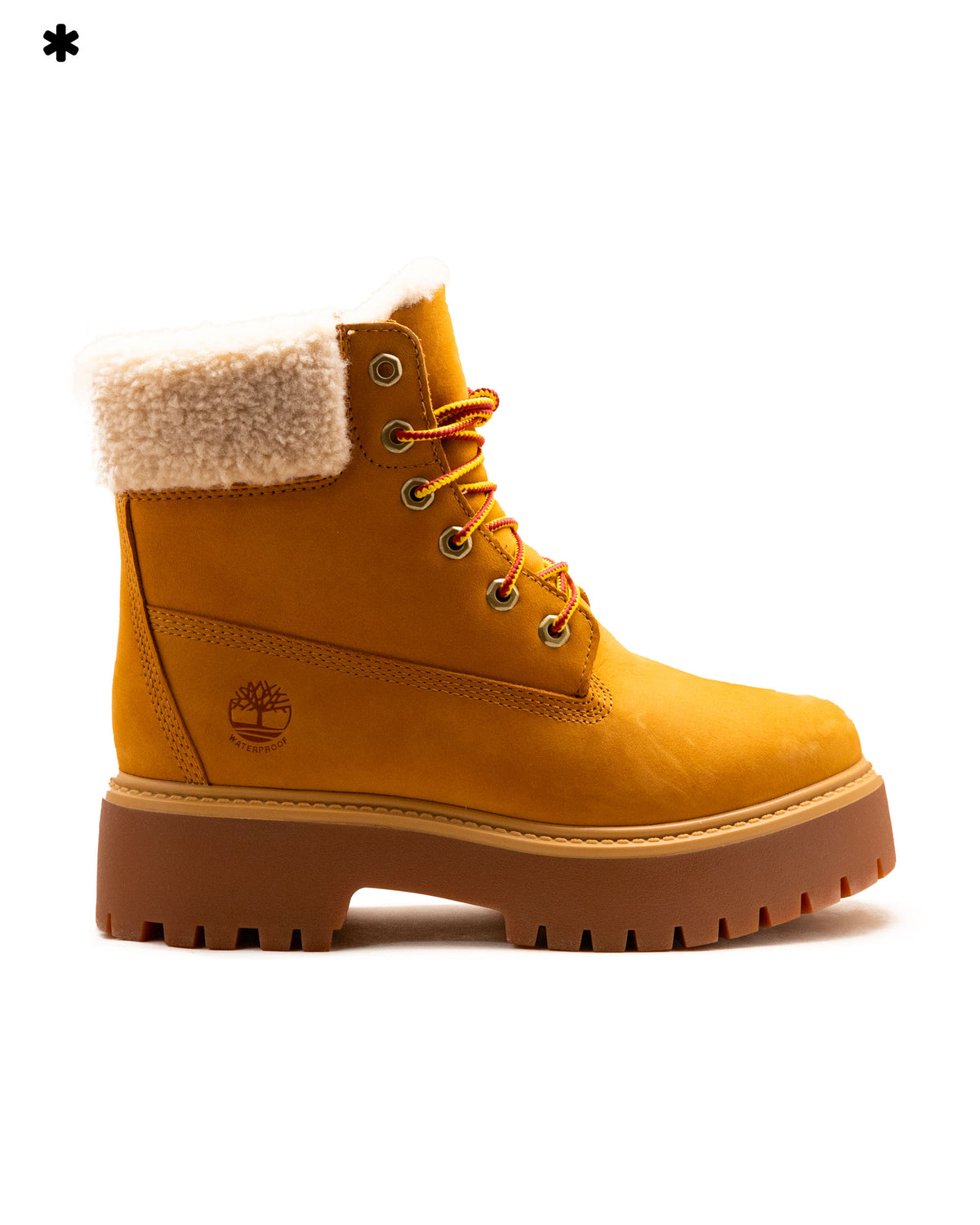 Timberland Stone Street Mid Warm Lined Waterproof Boot Wheat Nubuck