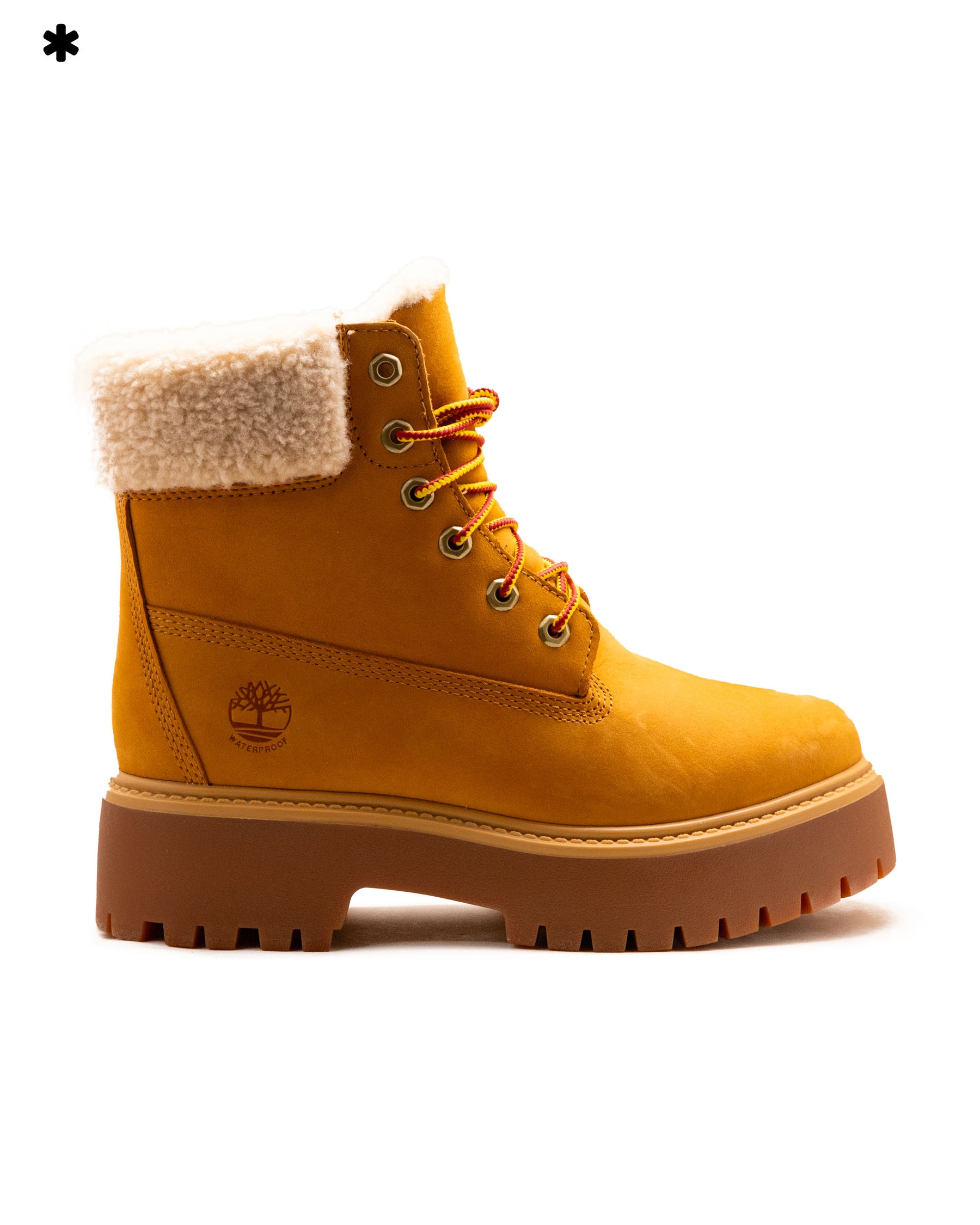 Timberland Stone Street Mid Warm Lined Waterproof Boot Wheat Nubuck