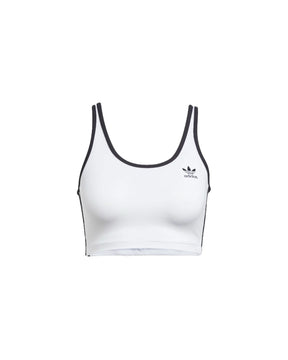 Top Donna Adidas 3S Bra Top White-Black