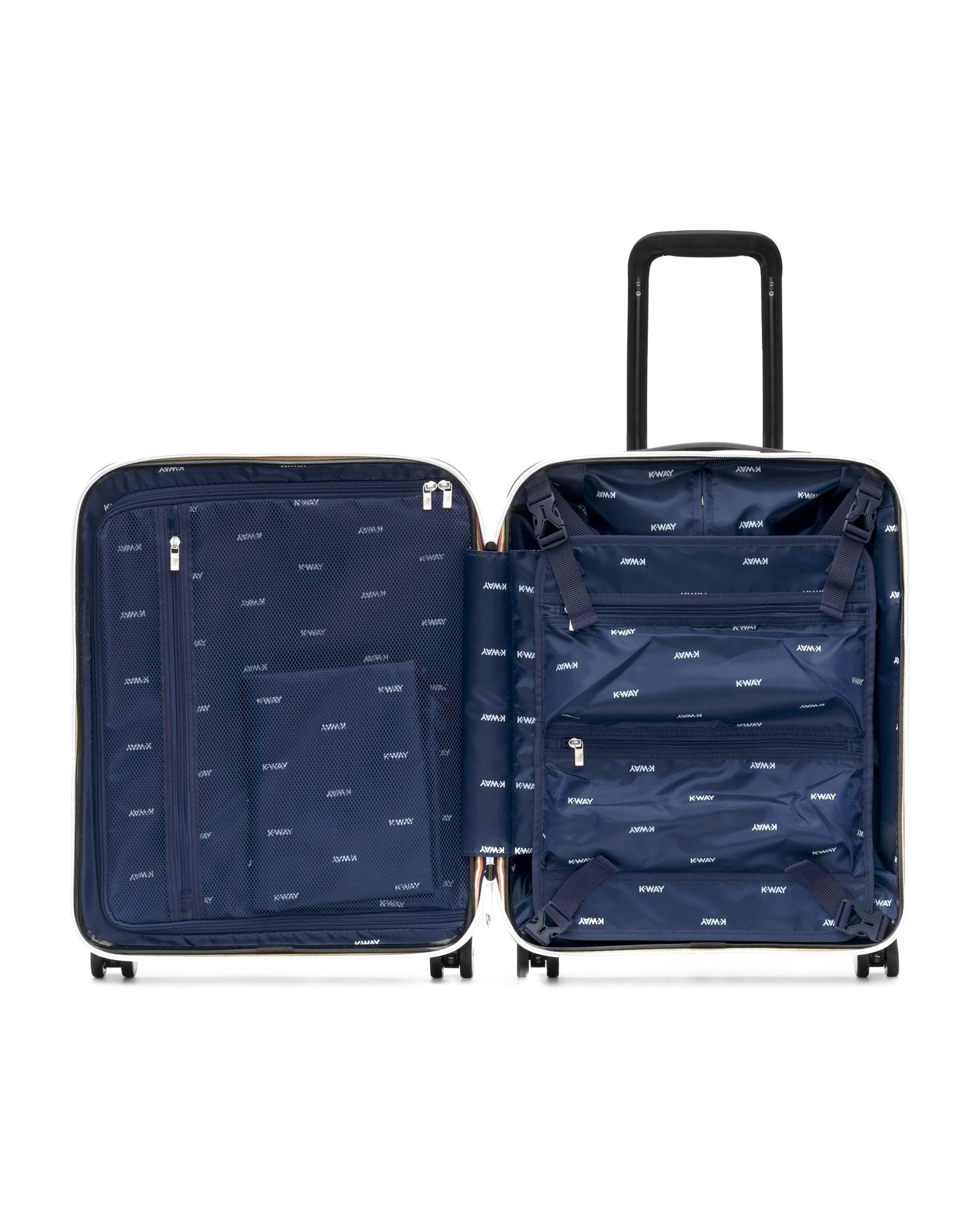 Trolley K-Way Eudoxieur Logo Blu