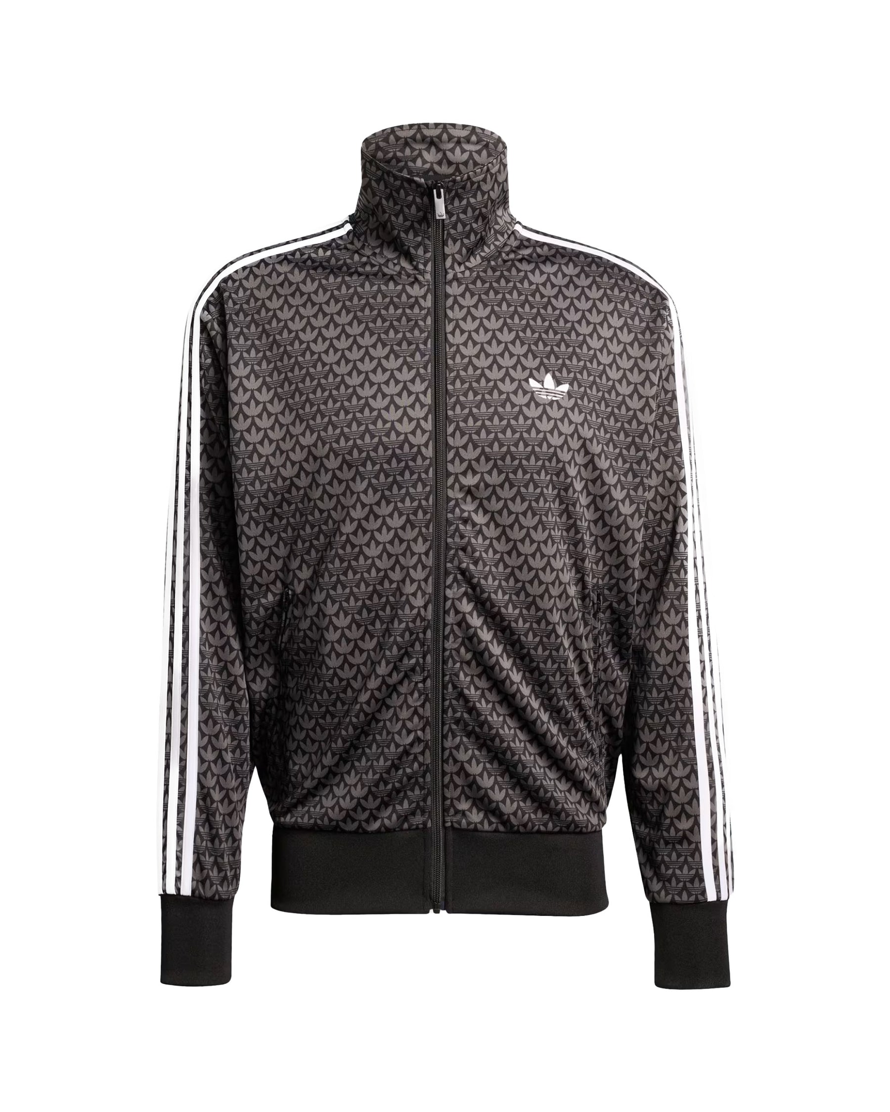 Tuta Uomo Adidas Firebird Allover Print Nero