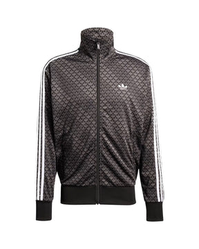 Tuta Uomo Adidas Firebird Allover Print Nero