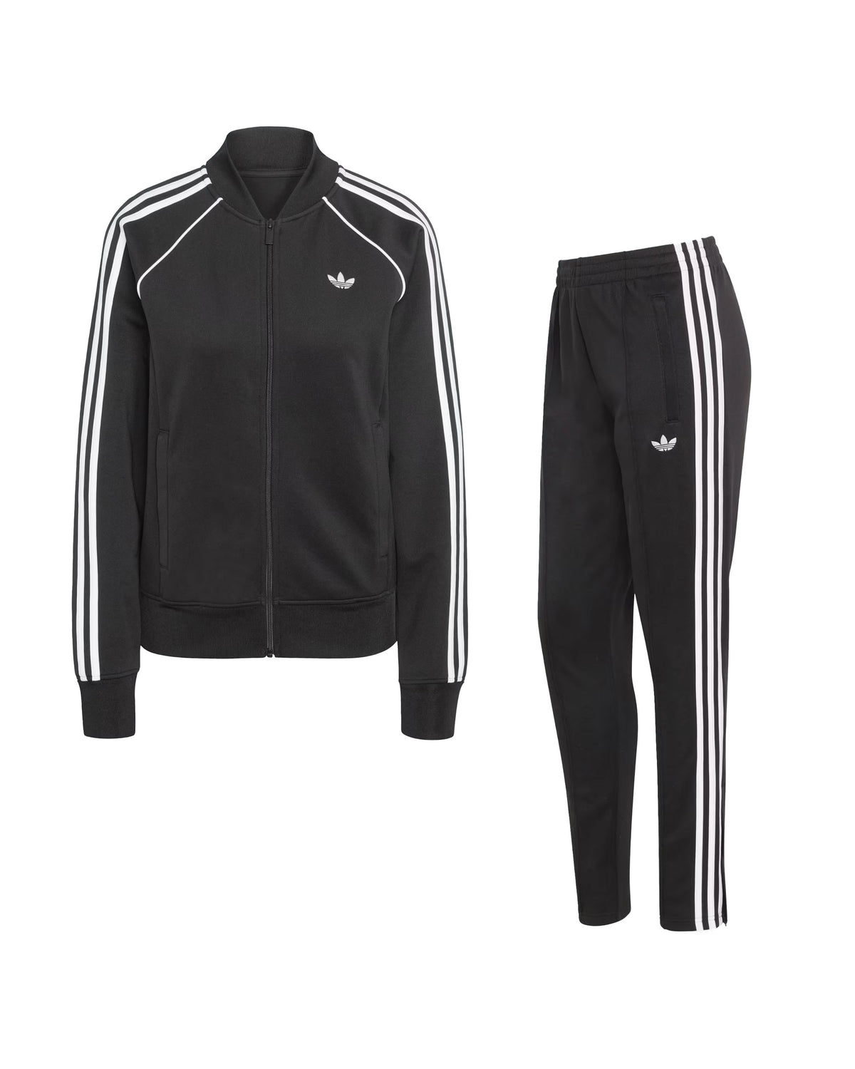 Tuta Donna Adidas Superstar Nero Bianco