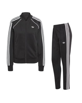Tuta Donna Adidas Superstar Nero Bianco