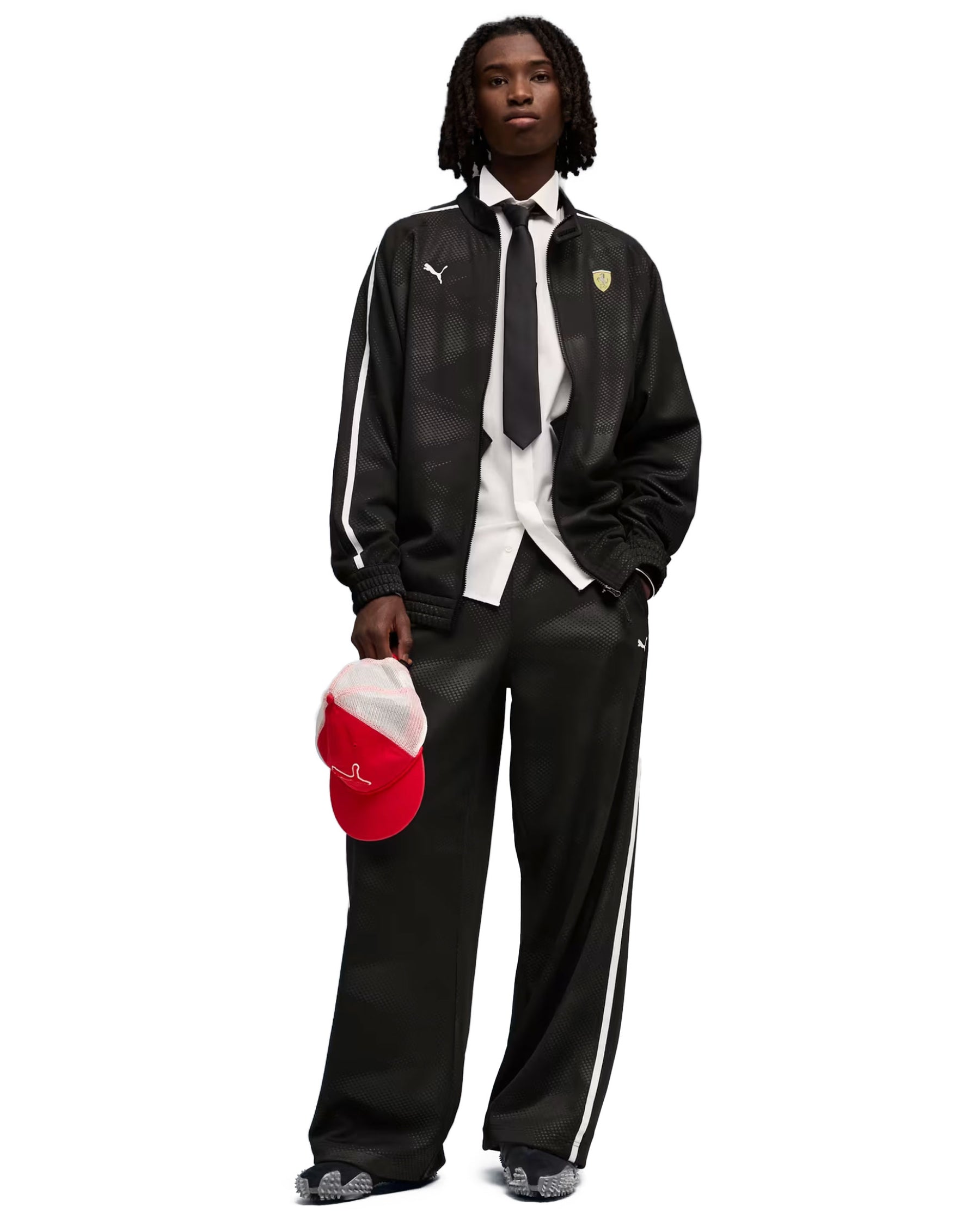 Ferrari T7 Oversize Men's Tracksuit Black