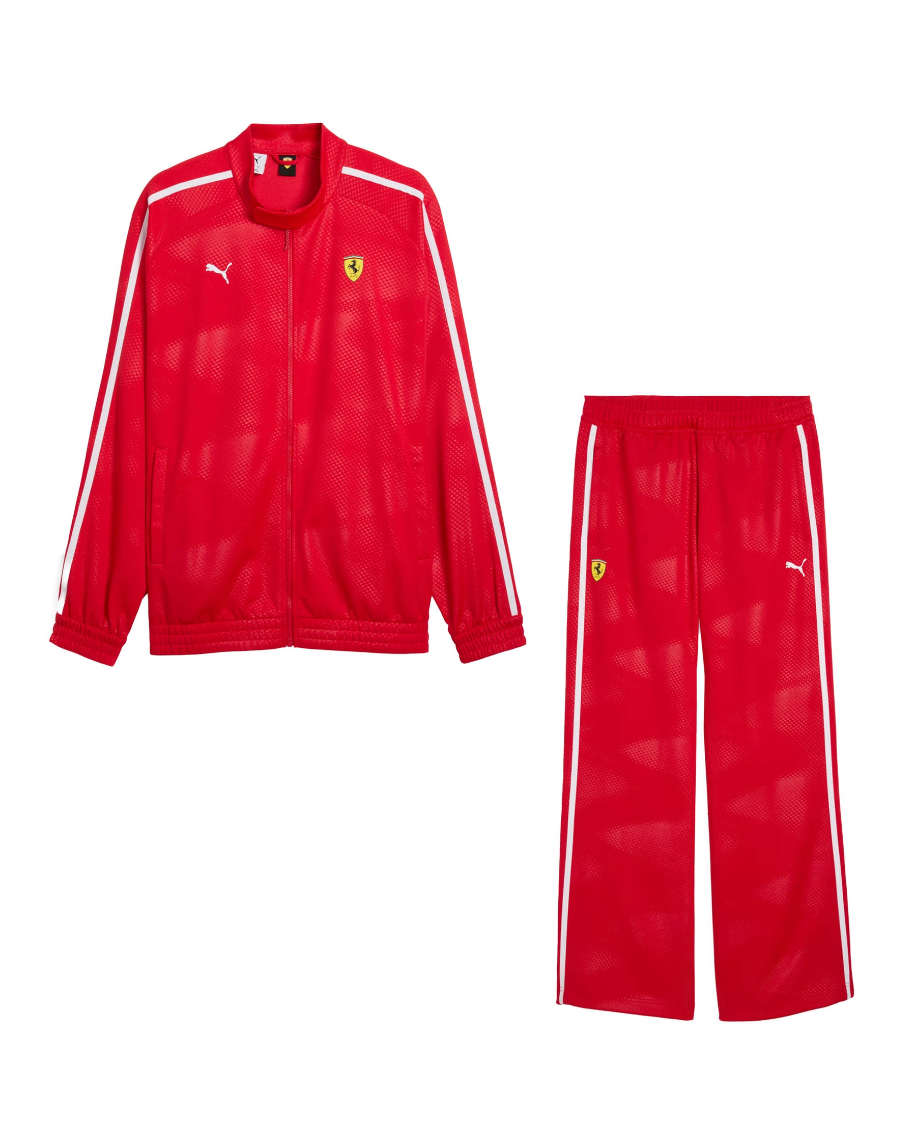 Ferrari T7 Oversized Men's Tracksuit Red