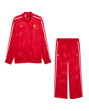 Ferrari T7 Oversized Men's Tracksuit Red