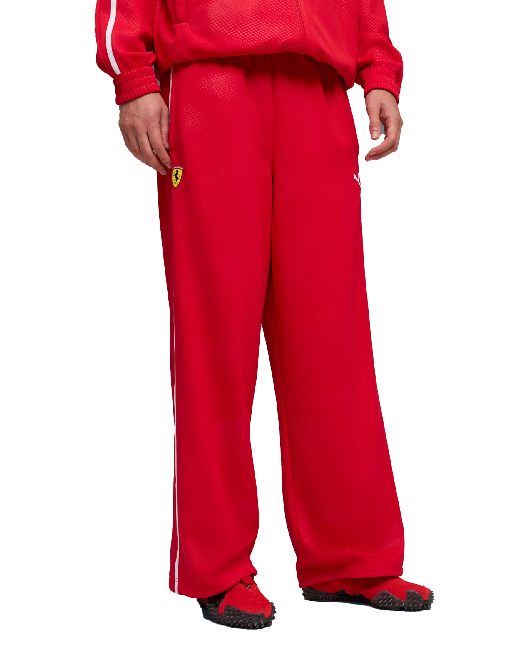 Ferrari T7 Oversized Men's Tracksuit Red