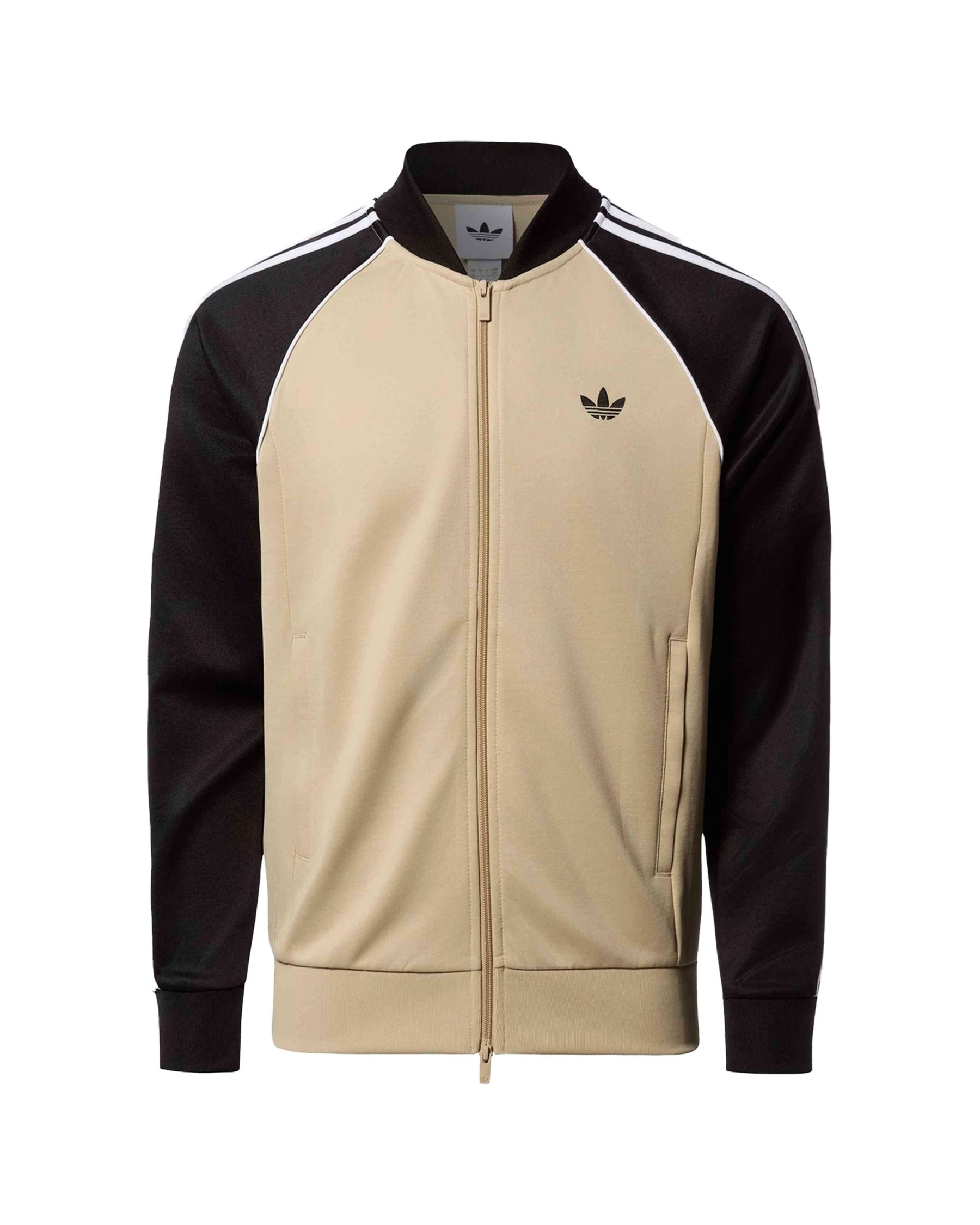 Tuta Uomo Adidas Superstar Beige Nero